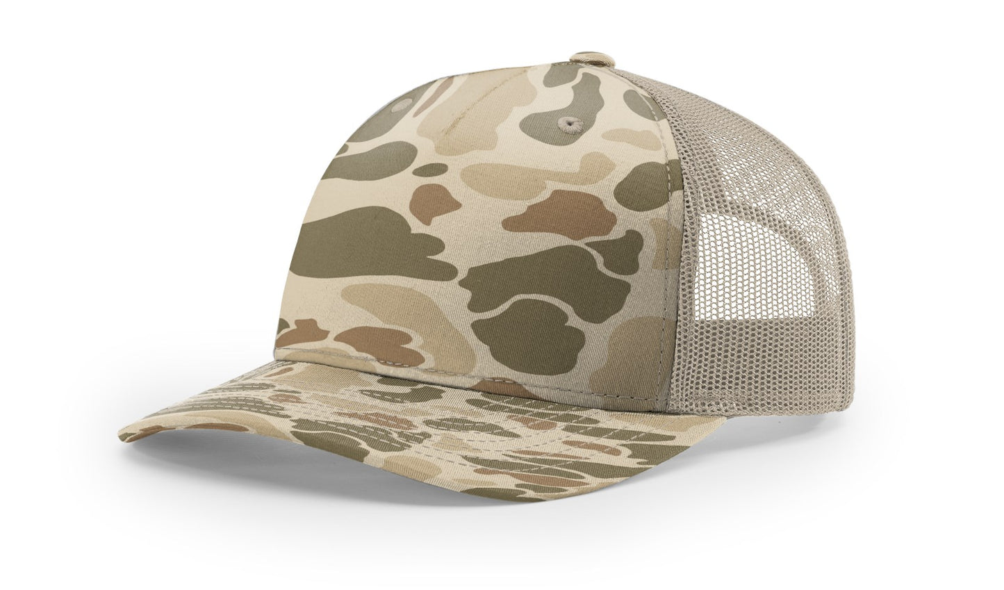 Richardson 112 Five Panel - Harvest Duck Camo / Tan