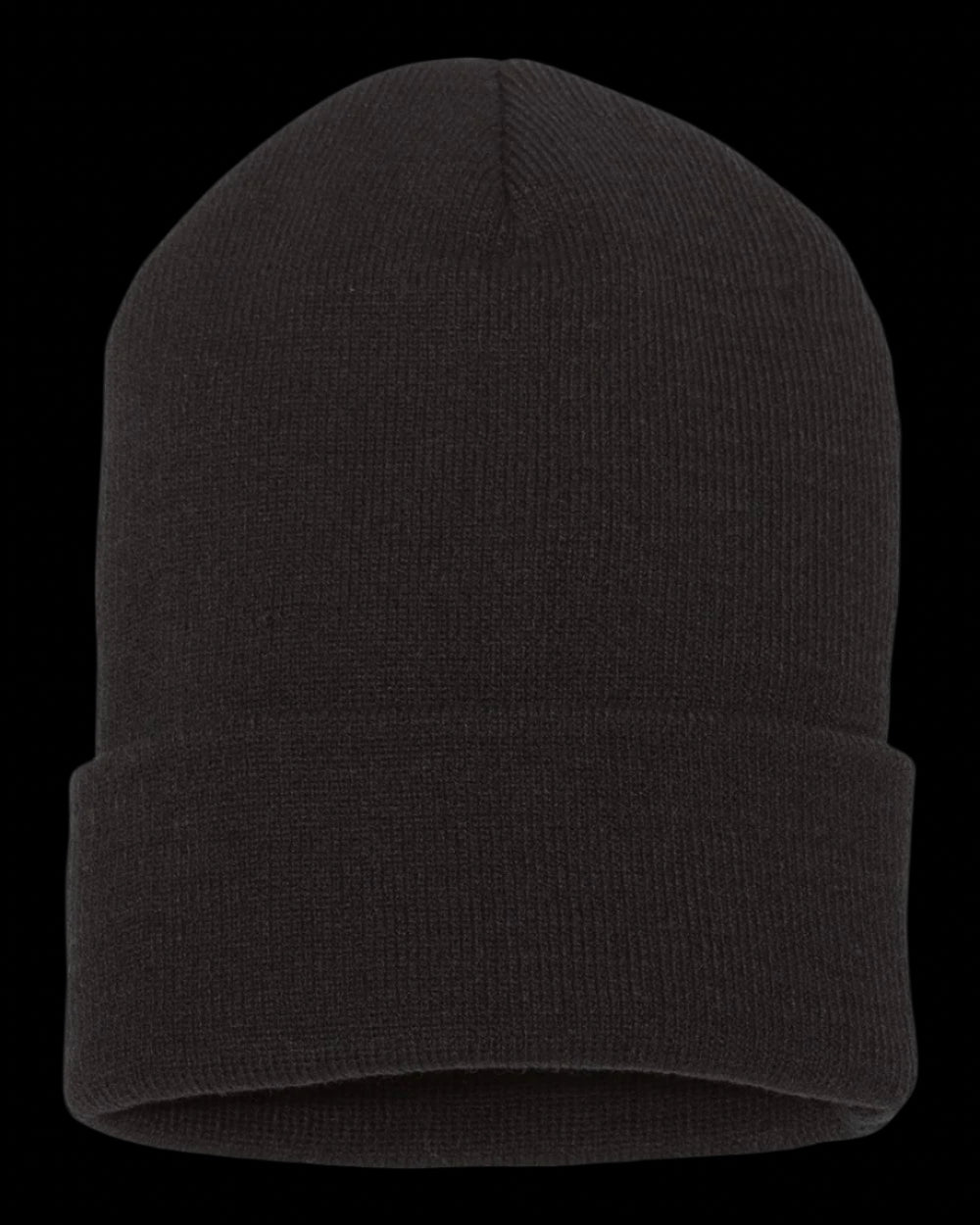 YP Cuffed Beanie - BLACK