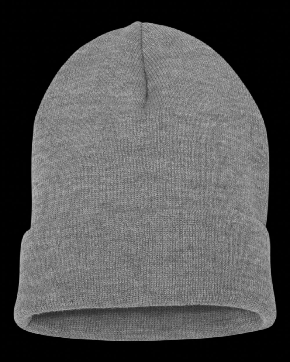 YP Cuffed Beanie - HEATHER GREY