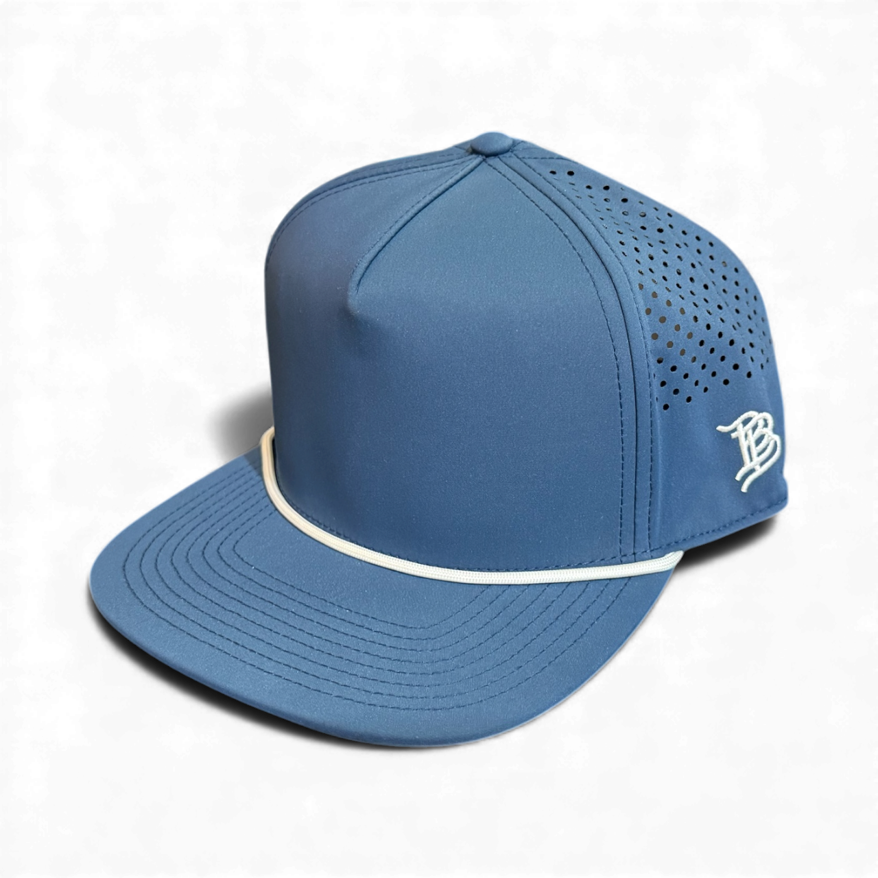 Branded Bills Flat 5 Panel Rope - Navy