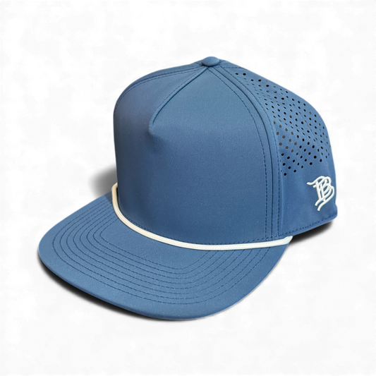 Branded Bills Flat 5 Panel Rope - Navy